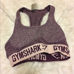 Maroon gymshark sports bra